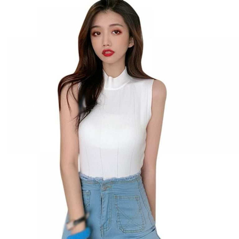 half sleeveless t shirt