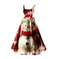 thumbnail image 1 of Women's Sleeveless Long Dress Elegant Christmas Evening Party Prom Gown Casual Flowy Maxi Dress, 1 of 2