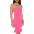 thumbnail image 1 of Women's Sleeveless Mini Cocktail Dress, Spaghetti Strap Bodycon Sexy Going Out Party Formal, Spring Summer 2024(Hot Pink Medium Size), 1 of 6