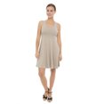 thumbnail image 1 of Women's Sleeveless Racerback A Line Summer Dress, S, Dust, by Ambesonne, 1 of 3