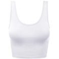 thumbnail image 1 of Women's Sleeveless Racerback Crop Tank Top Camisole Backless Scoop Neck Shirts 2024, 1 of 5