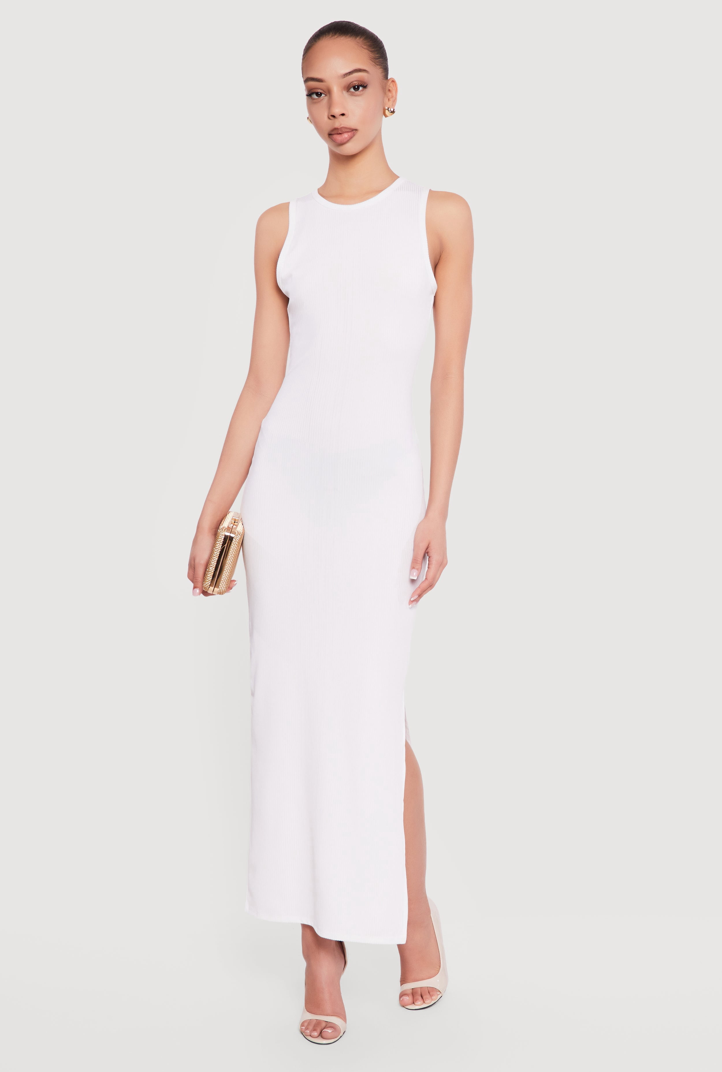 walmart ribbed dress Women's Square Neck Ribbed Maxi Dress Long Sleeve Bodycon Pencil Dress Slim Fit Knitted Mermaid Long Dresses