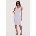 thumbnail image 1 of Women's Sleeveless Ribbed Knit Midi Dress, 1 of 4