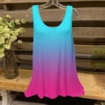 thumbnail image 1 of Women's Sleeveless Round Neck Summer Casual T-Shirt with Print Design for Everyday Wear, 1 of 5