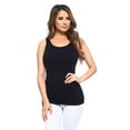 thumbnail image 1 of Women's Sleeveless Seamless Tank Top - Black, 1 of 7