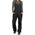 thumbnail image 1 of Women's Sleeveless Ski Overalls, Adjustable Shoulder Strap Jumpsuit, Pocket Long One-Piece Clothes, 1 of 9
