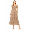 thumbnail image 1 of FashionStream Sundress Sleeveless Relaxed Fit Dress, Women's, 1 of 5