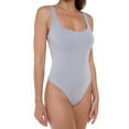 thumbnail image 1 of Women's Sleeveless Square Neck Tank Top Bodysuit, Sexy Casual Cute Going Out Top Body Suit, Spring Summer 2024(Steel X-Large Size), 1 of 5