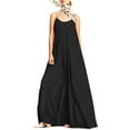 thumbnail image 1 of Women's Sleeveless Summer Long Straps Maxi Sling Dress, 1 of 4