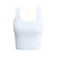thumbnail image 1 of Women's Sleeveless Tank Tops Summer Outfits 2026 Trendy Spring Break Going Out Crop Top Basics, 1 of 3