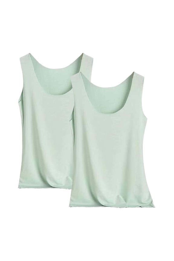 Women's Sleeveless U-Neck Sequin Tank Top with Matching Shorts, 3-Piece Pajama Set for Summer Casual Wear