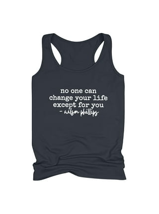 Fitness tanks with sayings clearance