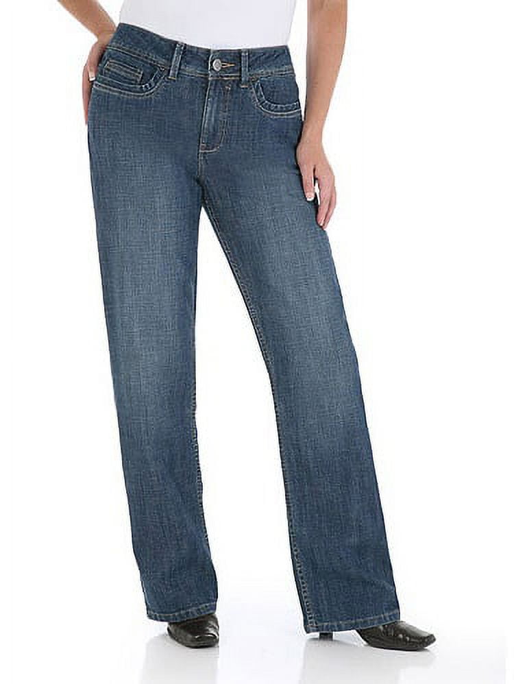 Women's Slender Stretch Straight Leg Jeans - Walmart.com