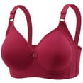 thumbnail image 1 of Women's Slim Cup Plus Size Adjustable Lace Push Up Bra Comfortable Support, 1 of 5