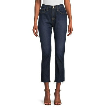 Women's Slim Fit Cropped Jeans - Indigo