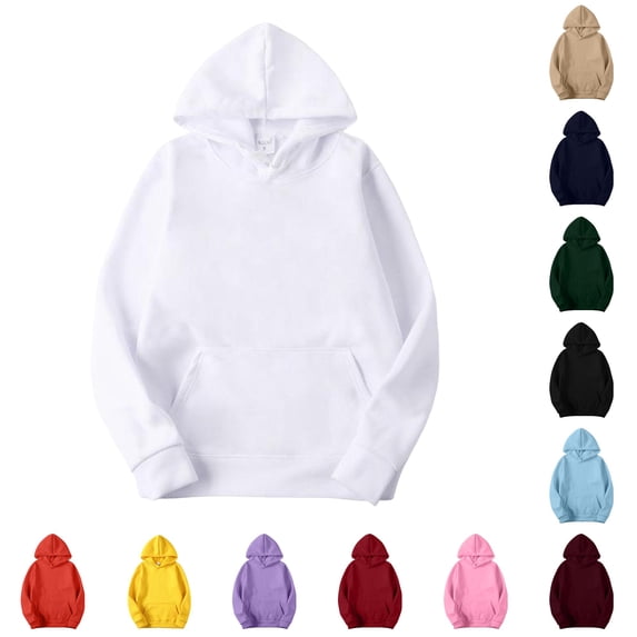 Women's Slim Fit Hoodie with Pockets Long Sleeve Pullover