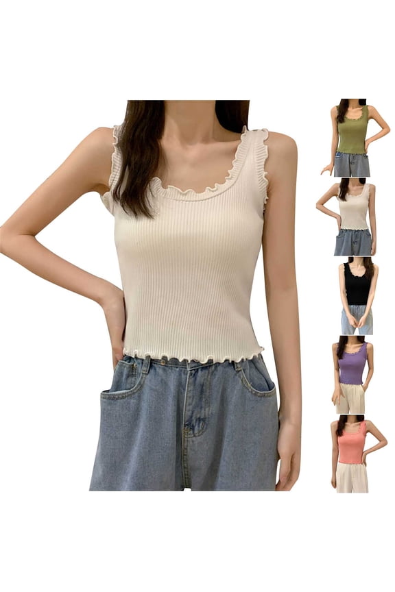 Women's Slim Fit Inner Top with Suspenders Tops Shirts Blouses Casual Daily Wear Fashion Essential Gift for Women | Aestivo,Black Free Size