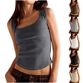 thumbnail image 1 of Women's Slim Fit Solid Color Sleeveless Knit Blouse Top Comfy Breathable Casual Daily Wear Weekend Outfits | CSEONE,Beige L, 1 of 7