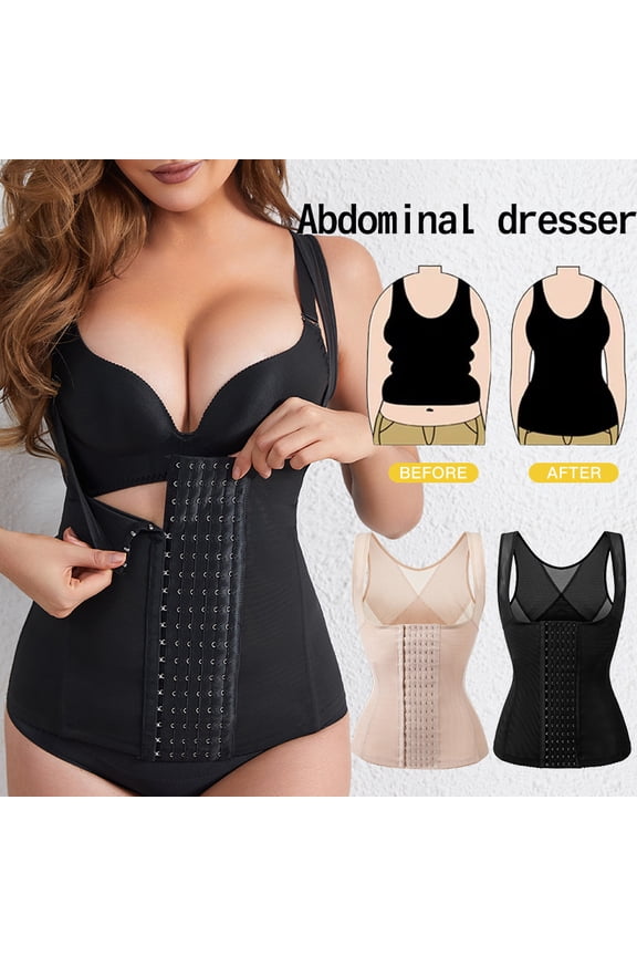 Women's Slimming Tummy Control Corsets Vest Waist Trainer Bustiers Postpartum Body Shaper Shapewear Women's Underwear Shapewear
