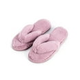 thumbnail image 1 of Women's Slip on House Slippers Memory Foam Slippers Open Toe Cozy House Sandals Slides Soft Flat Comfy Anti-Slip Spa Indoor Outdoor Warm Bedroom Shoes, 1 of 8