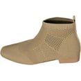 thumbnail image 1 of Women's Slip-On Ankle Boots - Pointed Toe Low Heel with Elastic Sides, 1 of 11