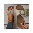 thumbnail image 1 of Women's Slip-On Beach Sandals - Fashionable Walking & Hiking Shoes for Summer, 1 of 10