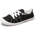 thumbnail image 1 of Women's Slip-On Canvas Sneakers - Lightweight Low Top Casual Walking Shoes with Comfortable Flat Sole, 1 of 6