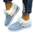 thumbnail image 1 of Women's Slip-On Cotton Shoes - Casual shoes with Lightweight Comfort, 1 of 8