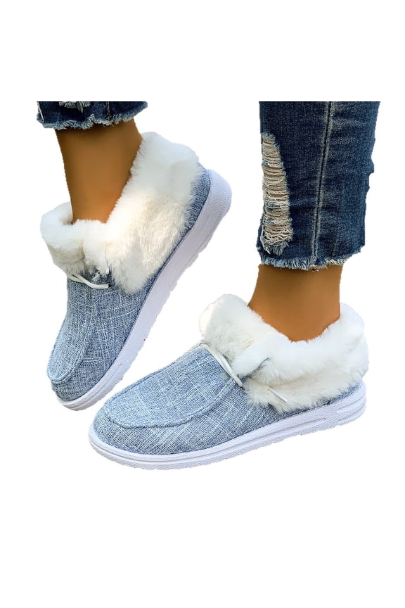 Women's Slip-On Cotton Shoes - Casual shoes with Lightweight Comfort