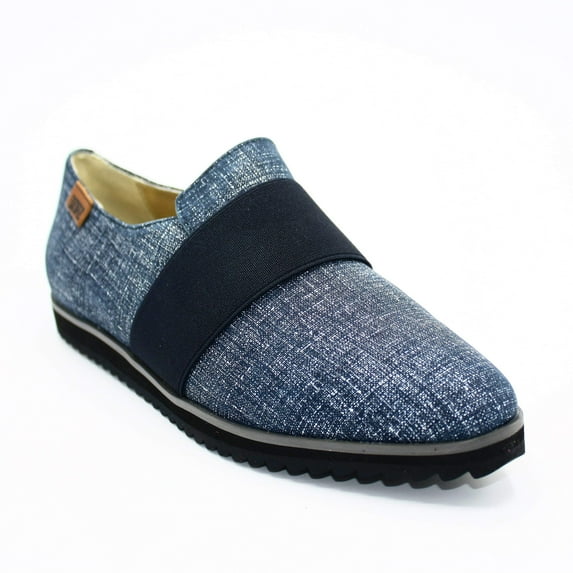 Women's Slip-On Denim Loafer - 1936 Boutique Style 1710-07