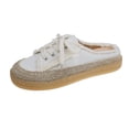 thumbnail image 1 of Women's Slip-On Flats | Backless Mule Style with Casual Comfort | Easy Wear Sneaker, 1 of 9