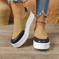 thumbnail image 1 of Women's Slip-On Loafers, Comfortable Casual Flats with Cushioned Insole for All-Day Walking, Easy on Off Lightweight Shoes for Daily Wear and Errands, 1 of 8
