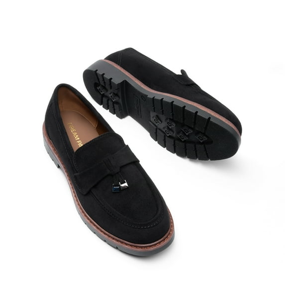 Women's Slip-On Loafers – Comfortable Dressy Casual Flats for Work Office Business Wear