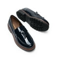 thumbnail image 1 of Women's Slip-On Loafers – Comfortable Dressy Casual Flats for Work Office Business Wear, 1 of 7