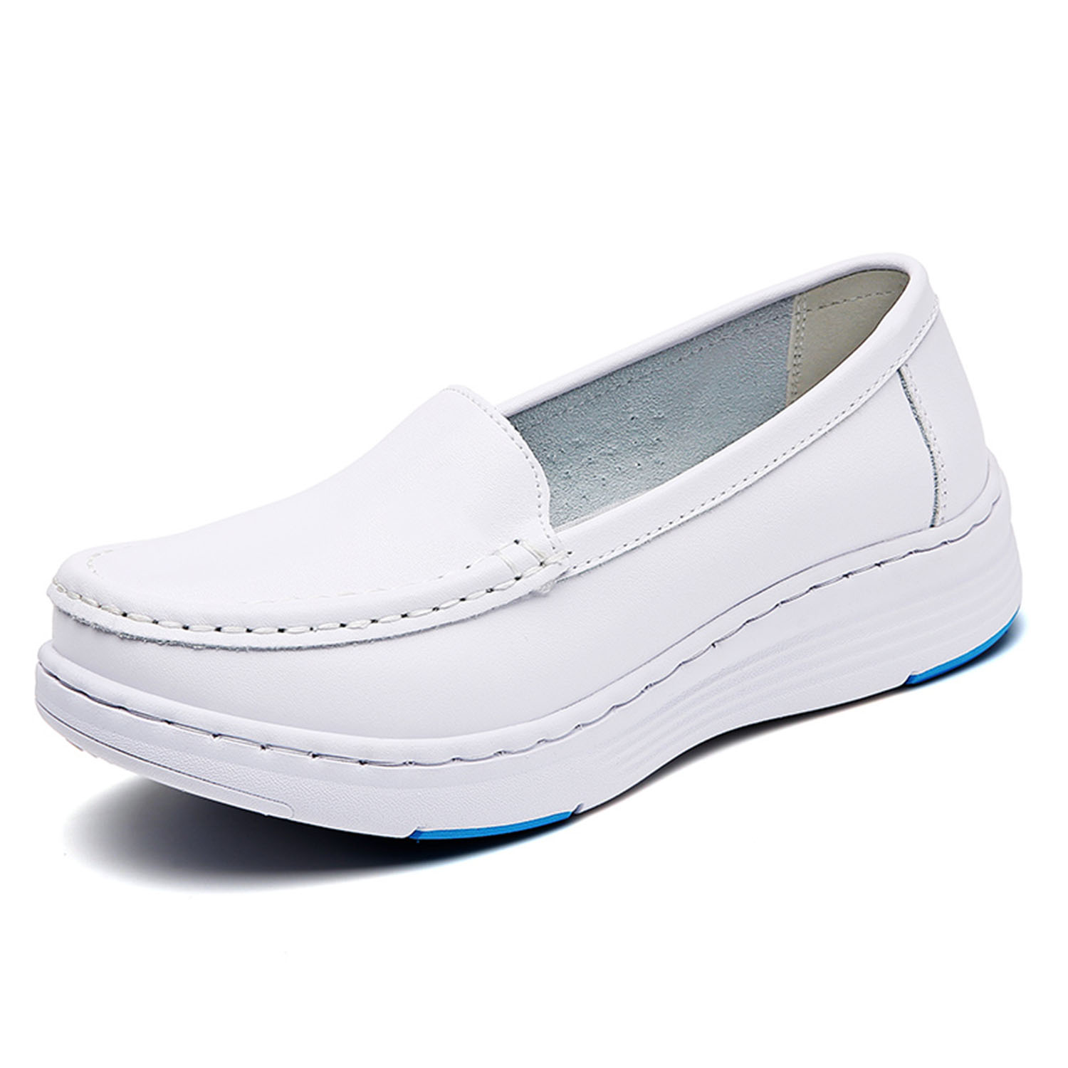 Women s Slip Resistant Casual Care shoes Slip On Waitress Shoes Walmart