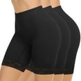 thumbnail image 1 of Women's Slip Shorts for Under Dresses Skirt,Anti Chafing Boyshorts Panties,Lace Long Boxers Briefs Underwear, 1 of 6
