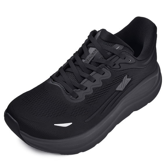 Women's Slip in Hands up Free Wide Toe Box Running Shoes Arch Support Cushion Walking Sneakers with Zero Drop Sole
