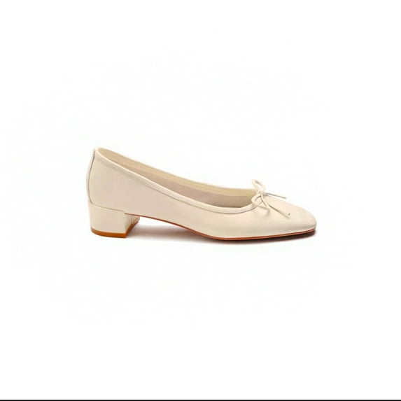 Women's Slip-on Ballet Flats, Bow Accent, Comfortable Casual Shoes