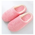 thumbnail image 1 of Women's Slip on Fuzzy House Slippers Slippers Outdoor Indoor Warm Plush Bedroom Shoes, 1 of 6