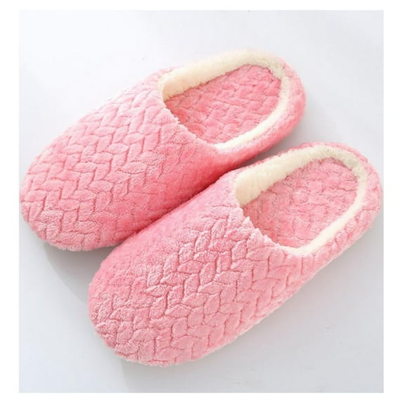 Women's Slip on Fuzzy House Slippers Slippers Outdoor Indoor Warm Plush Bedroom Shoes