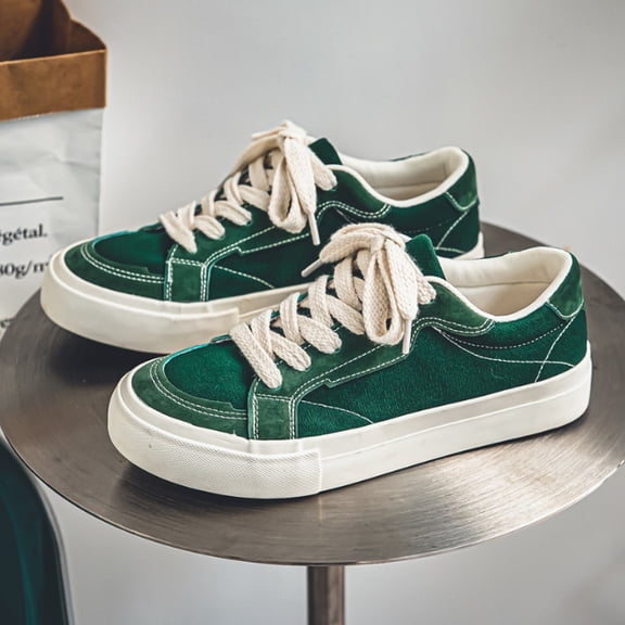 Women's Slip on Shoes Canvas Shoes anti slip Fashion Sneakers Low Top Loafers for Women Men