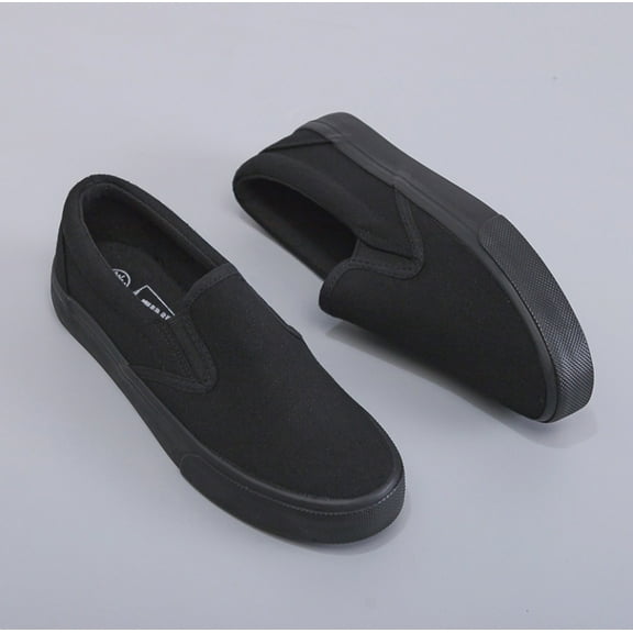 Women's Slip on Shoes Canvas Sneakers Loafers Non Slip Shoes Low Top Casual Shoes