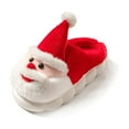 thumbnail image 1 of Women's Slipper Ladies Fashion Christmas Deer Closed Toe Flat Bottom Warm Slippers for Cozy Indoor Comfort, 1 of 8