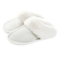 Women's Slipper Memory Foam Fluffy Soft Warm Slip On House Slippers