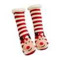 thumbnail image 1 of Women's Slipper Socks with Grips Non Slip Soft Cozy Fuzzy Fleece Lined Christmas Socks for Cold Winter Cute Holiday Warm Socks, 1 of 7