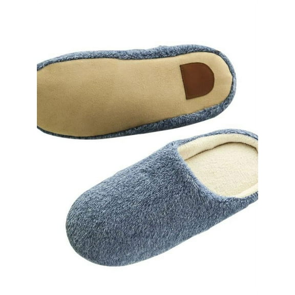 Women’s Slippers Coral Velvet Lining Slip-on House Shoes Indoor & Outdoor