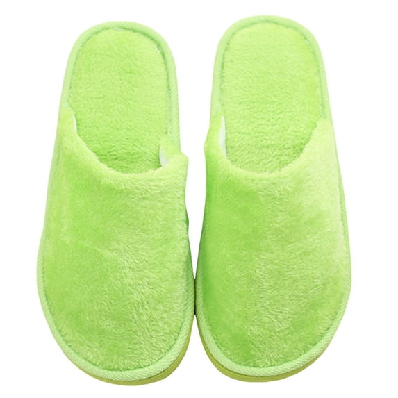 Women's Slippers House Shoes Memory Foam Non Slip Hotel Shoes Fuzzy Indoor And Outdoor Slip On Fleece Home Slippers