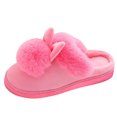thumbnail image 1 of Women's Slippers Indoor Home Rabbit Comfort Shoes Furry Ears Soft Footwear Womens Slippers, 1 of 2