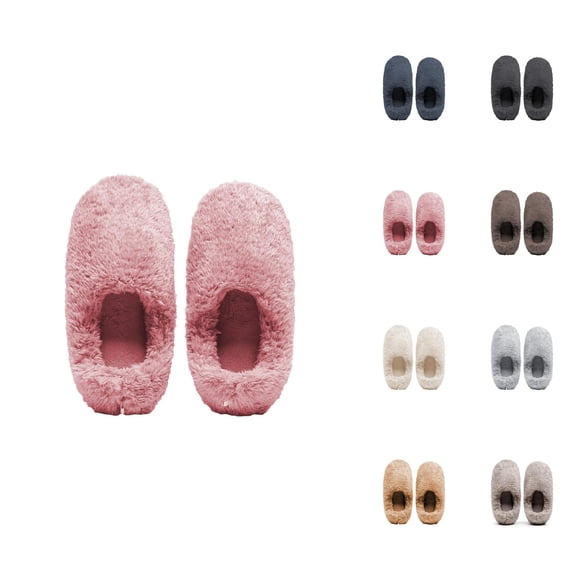 Women's Slippers Indoor Outdoor Cozy Winter Slippers with Thick Sole Warm Lining for Home Comfort and Everyday Wear for Couples