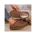 thumbnail image 1 of Women’s Slippers Platform Snow Boots Thickened Flat Boots Warm Outdoor Anti-Slip Winter, 1 of 9